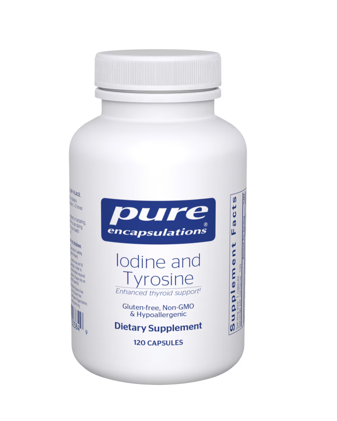 Pure Encapsulations Iodine and Tyrosine 120's