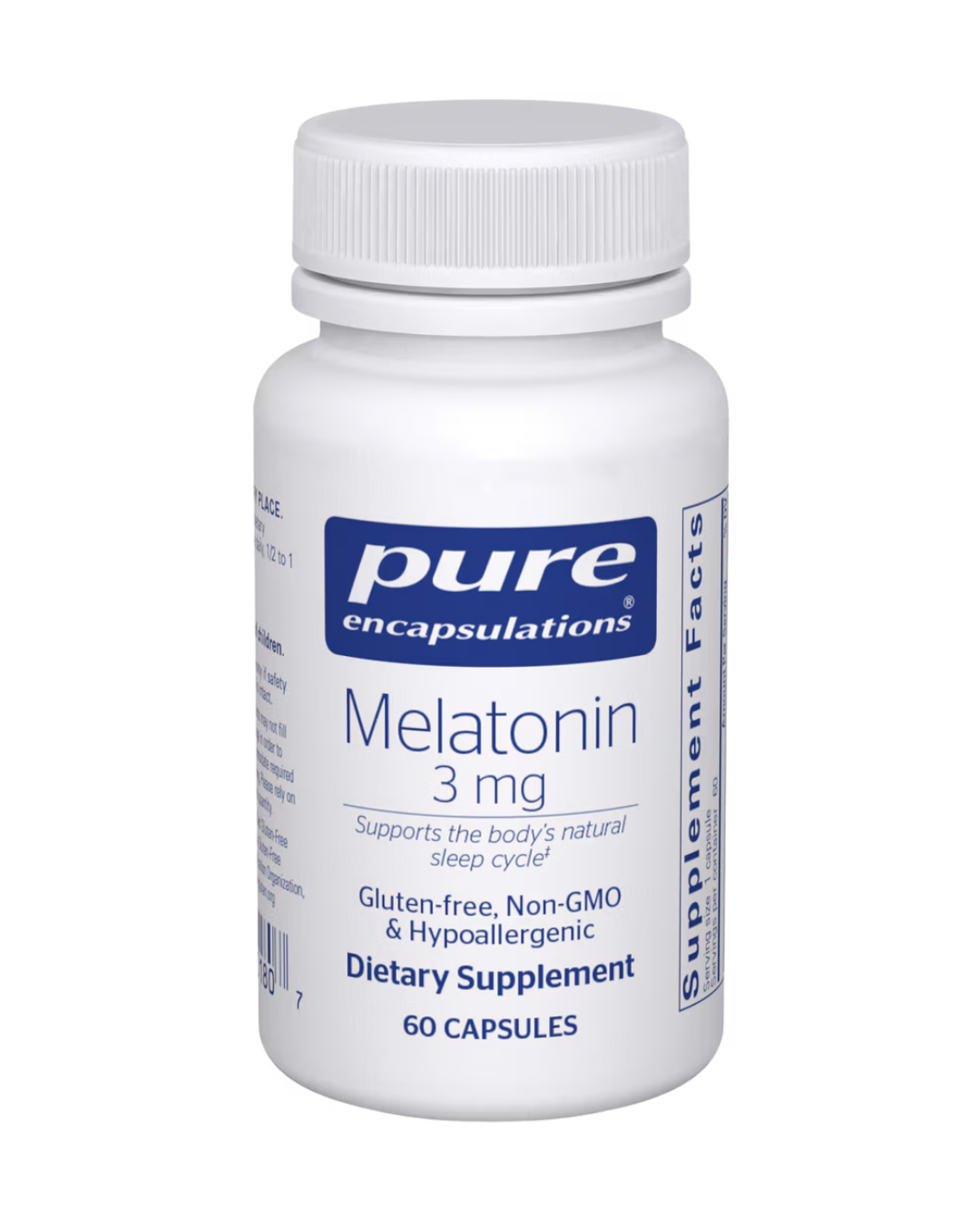 Pure Encapsulations Melatonin 3 Mg