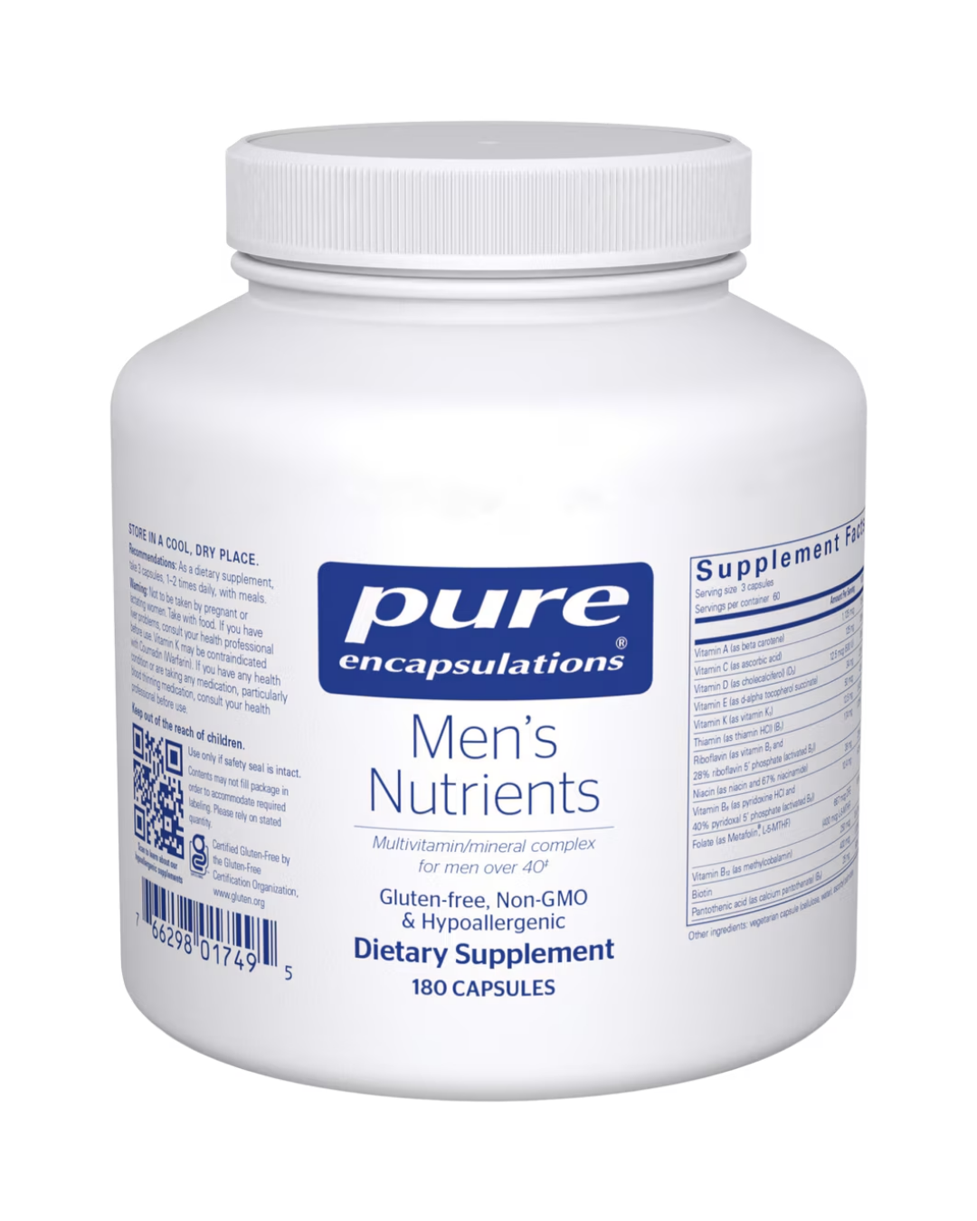 Pure Encapsulations Men's Nutrients