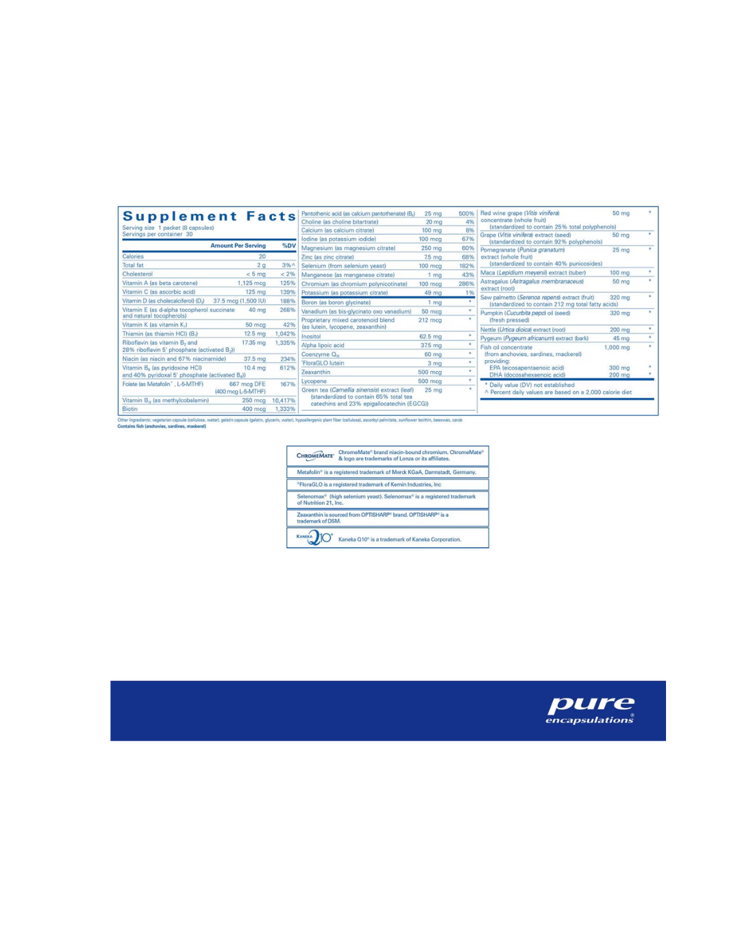 Pure Encapsulations Men's Pure Pack