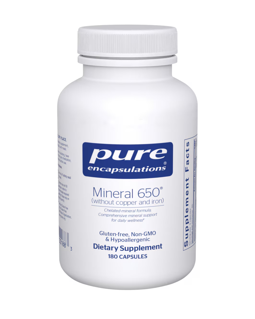 Pure Encapsulations Mineral 650 - 180's