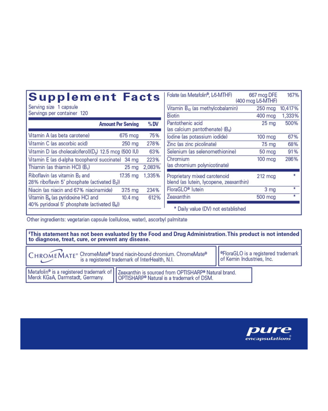 Pure Encapsulations Multi t/d
