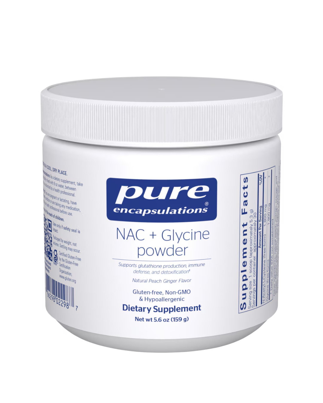 Pure Encapsulations NAC + Glycine Powder