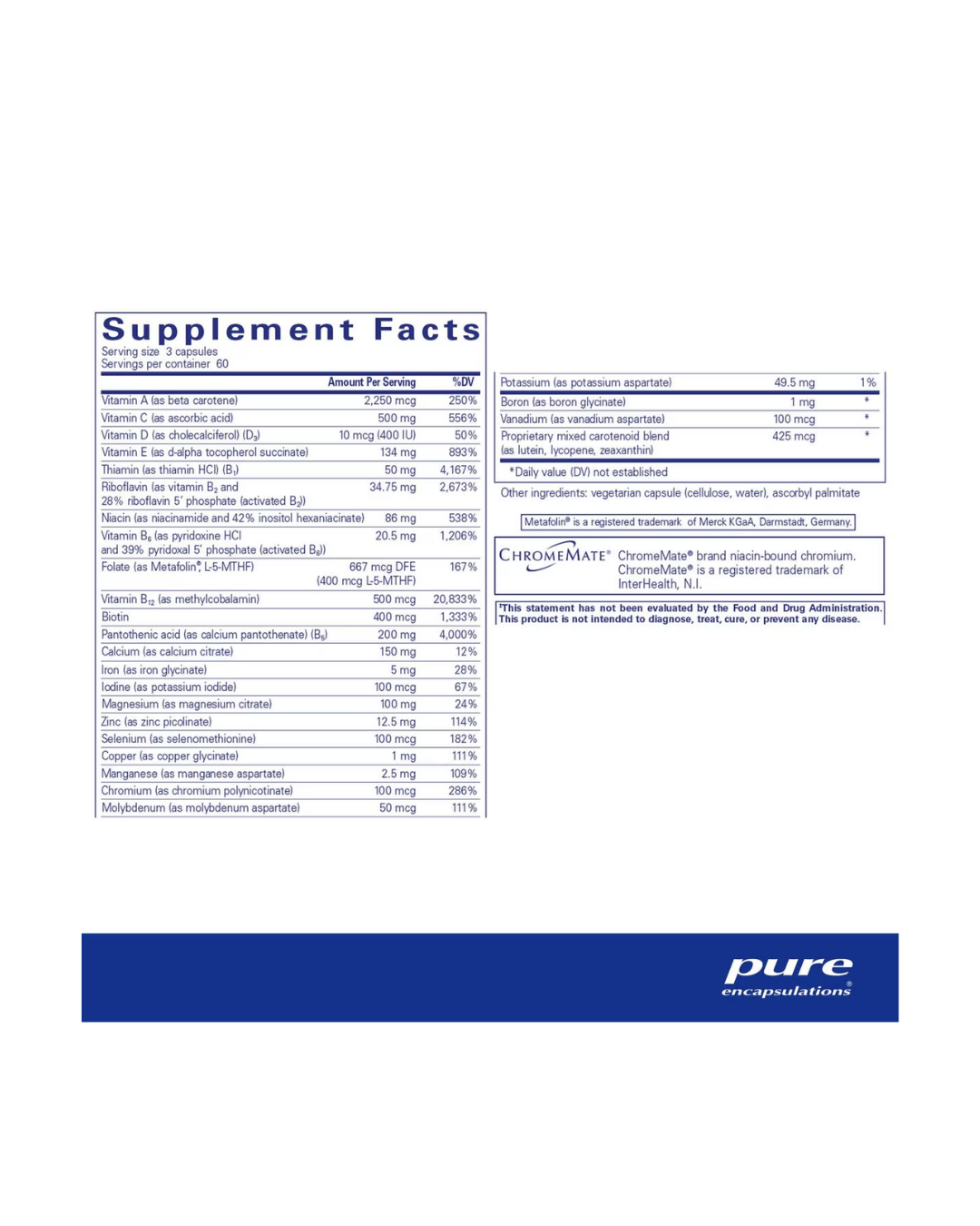 Pure Encapsulations Nutrient 950®
