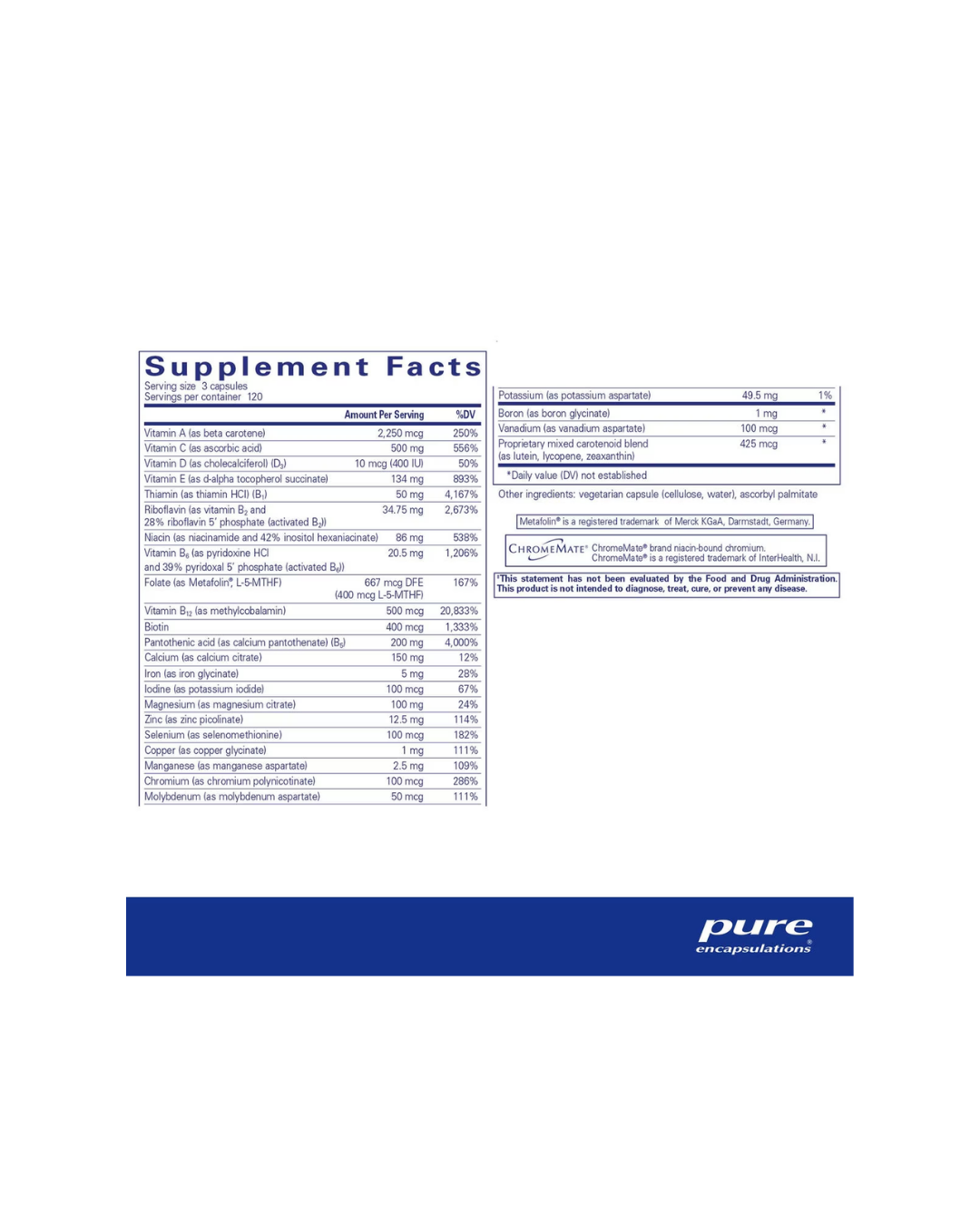 Pure Encapsulations Nutrient 950®