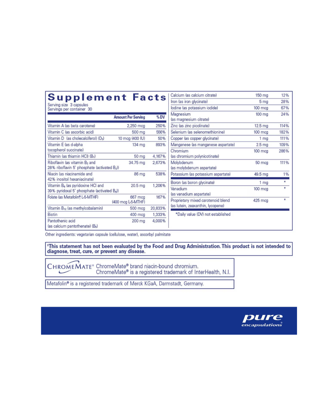 Pure Encapsulations Nutrient 950®