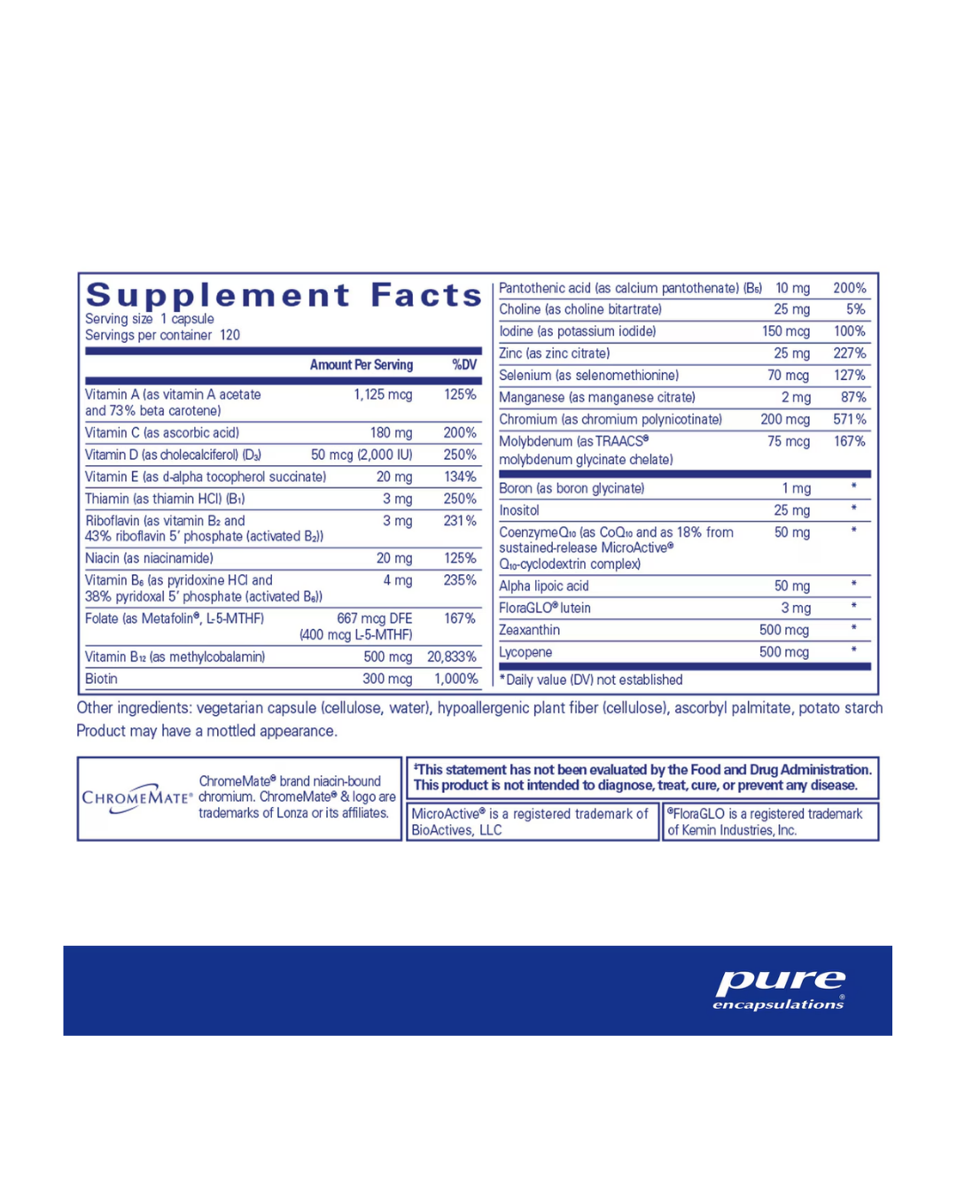 Pure Encapsulations O.N.E.™ Multivitamin