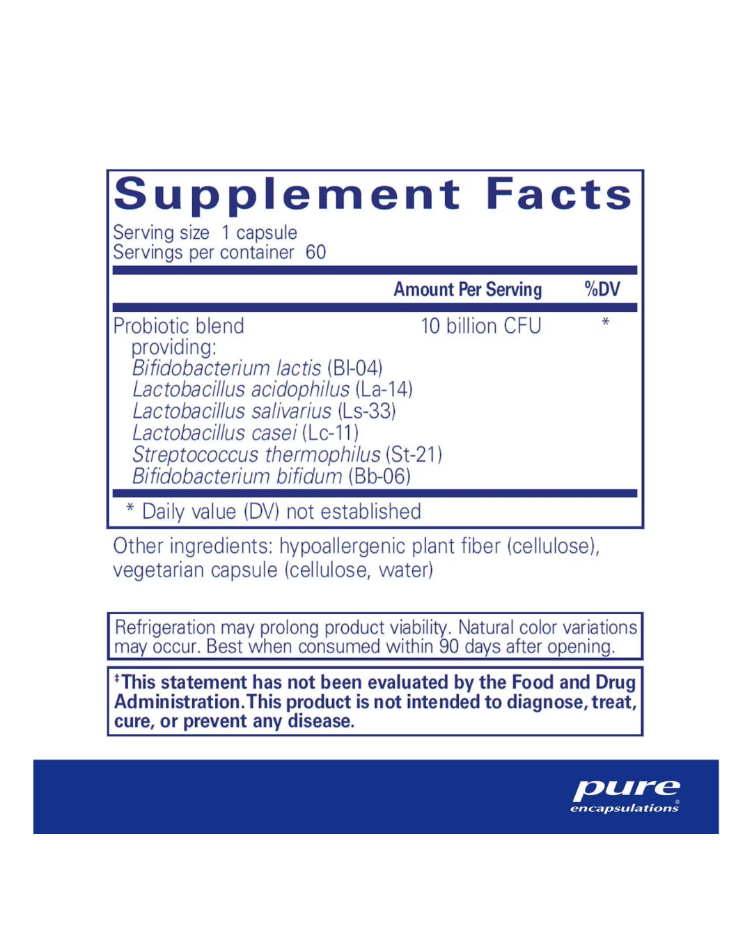 Pure Encapsulations Probiotic G.I.