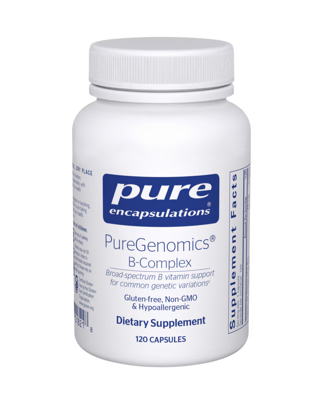 Pure Encapsulations PureGenomics® B-Complex 120's