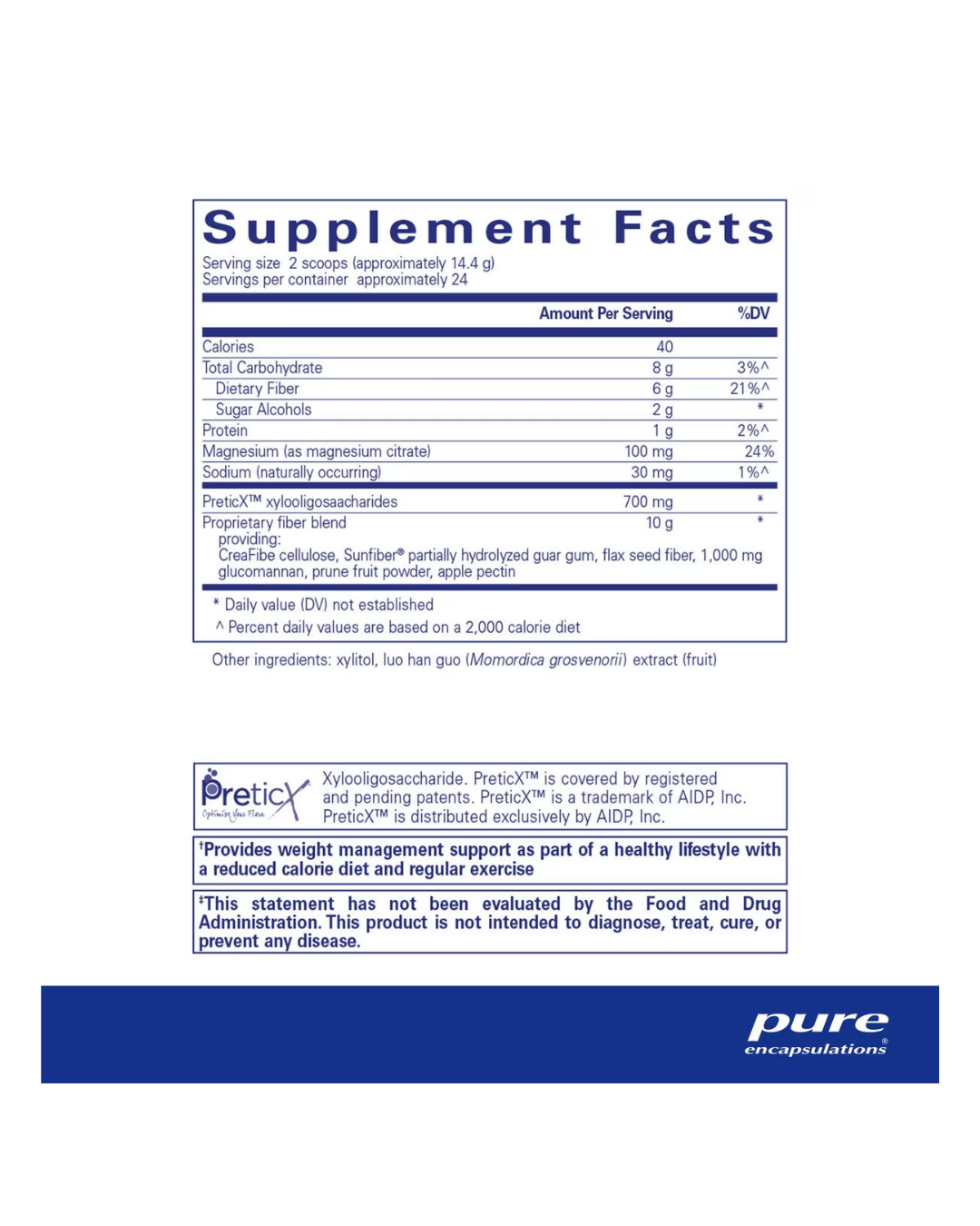 Pure Encapsulations PureLean® Fiber