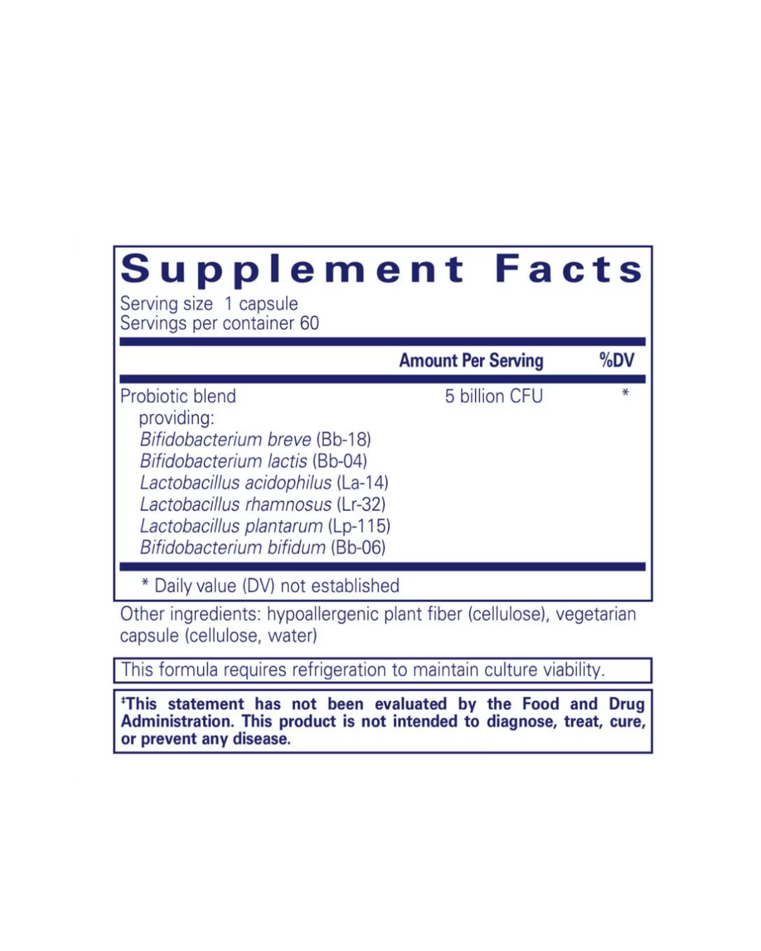 Pure Encapsulations PureProbiotic™ 60's