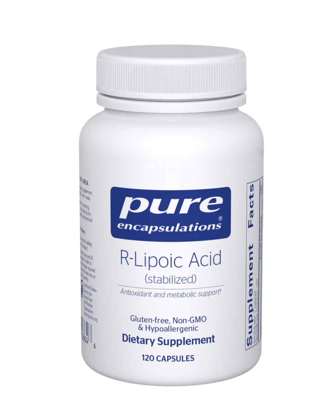 Pure Encapsulations R-Lipoic Acid supports antioxidant activity and cellular energy production