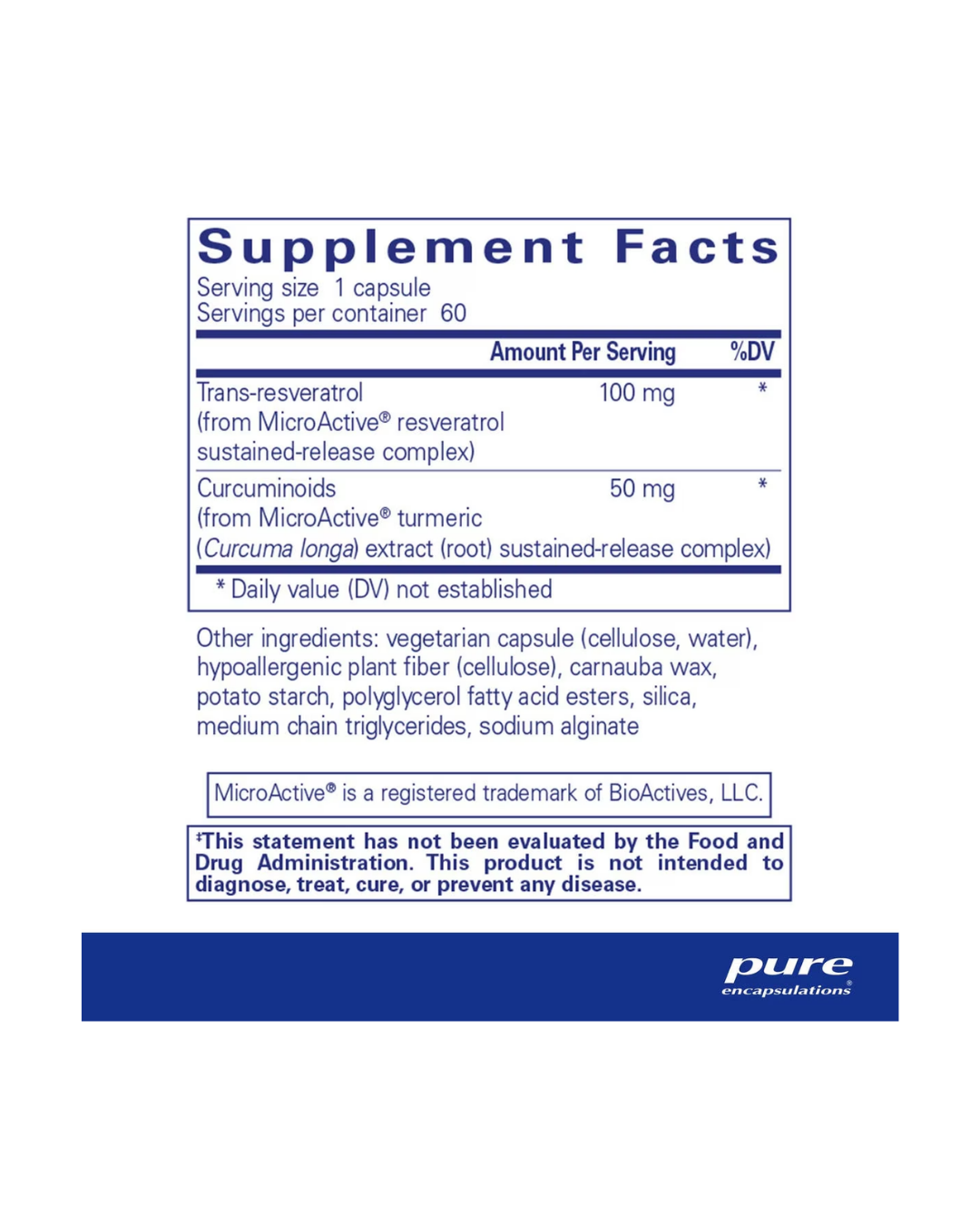Pure Encapsulations ResCu-SR® 60's