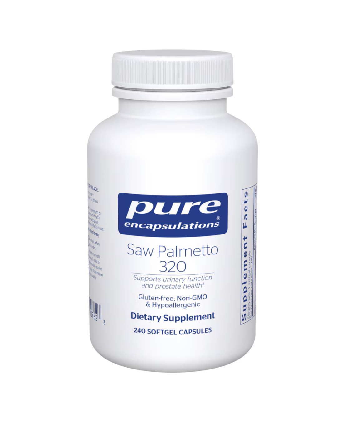Pure Encapsulations Saw Palmetto 320 supports prostate and urinary tract health