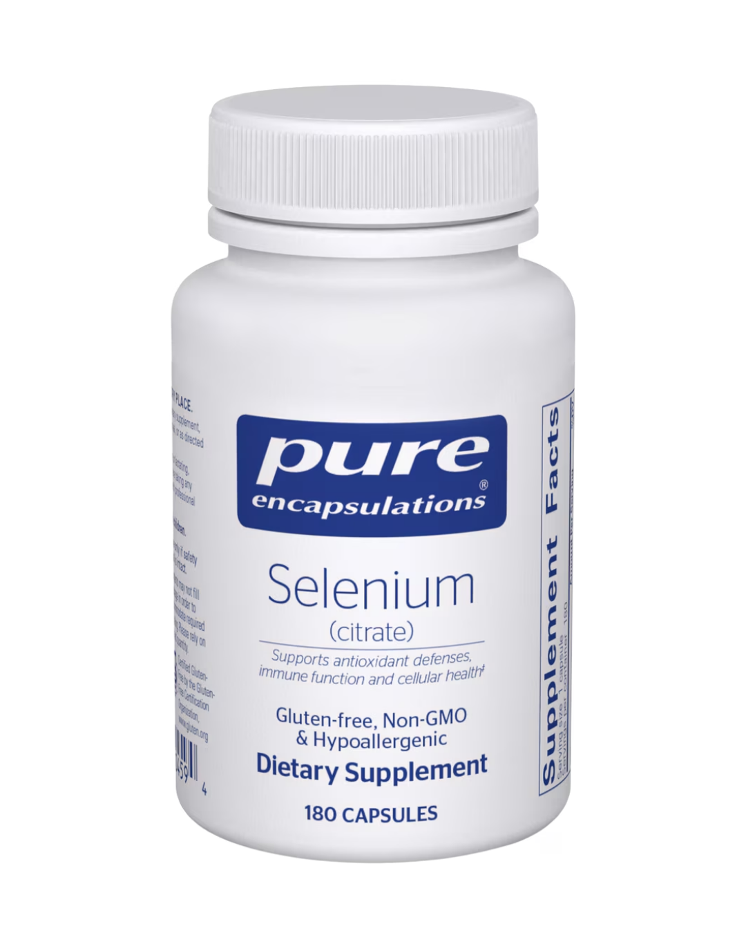 Pure Encapsulations Selenium (citrate) supports immune function and antioxidant defense