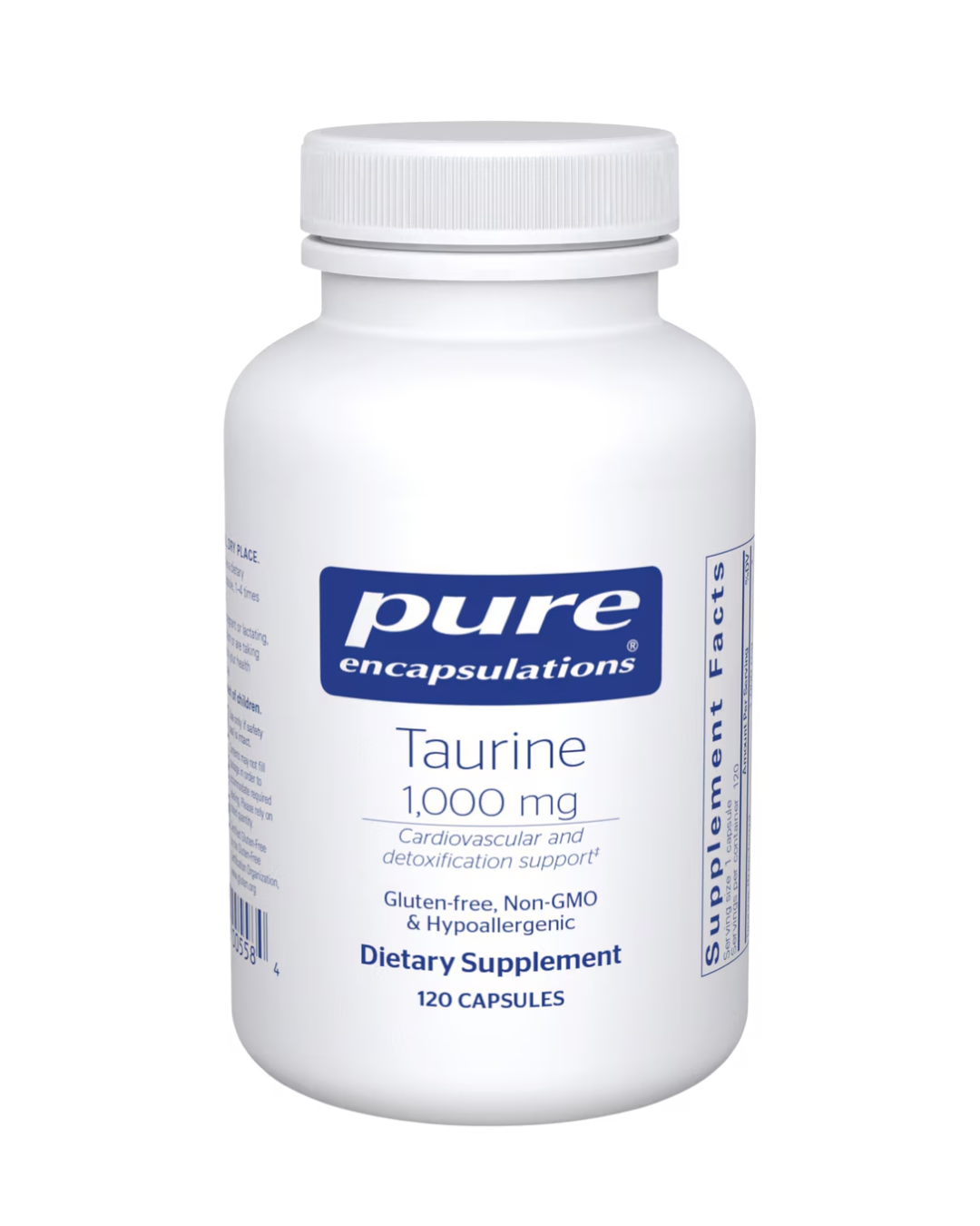 Pure Encapsulations Taurine 1,000 mg 120's