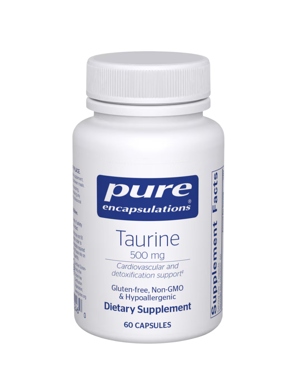 Pure Encapsulations Taurine 500 mg 60's