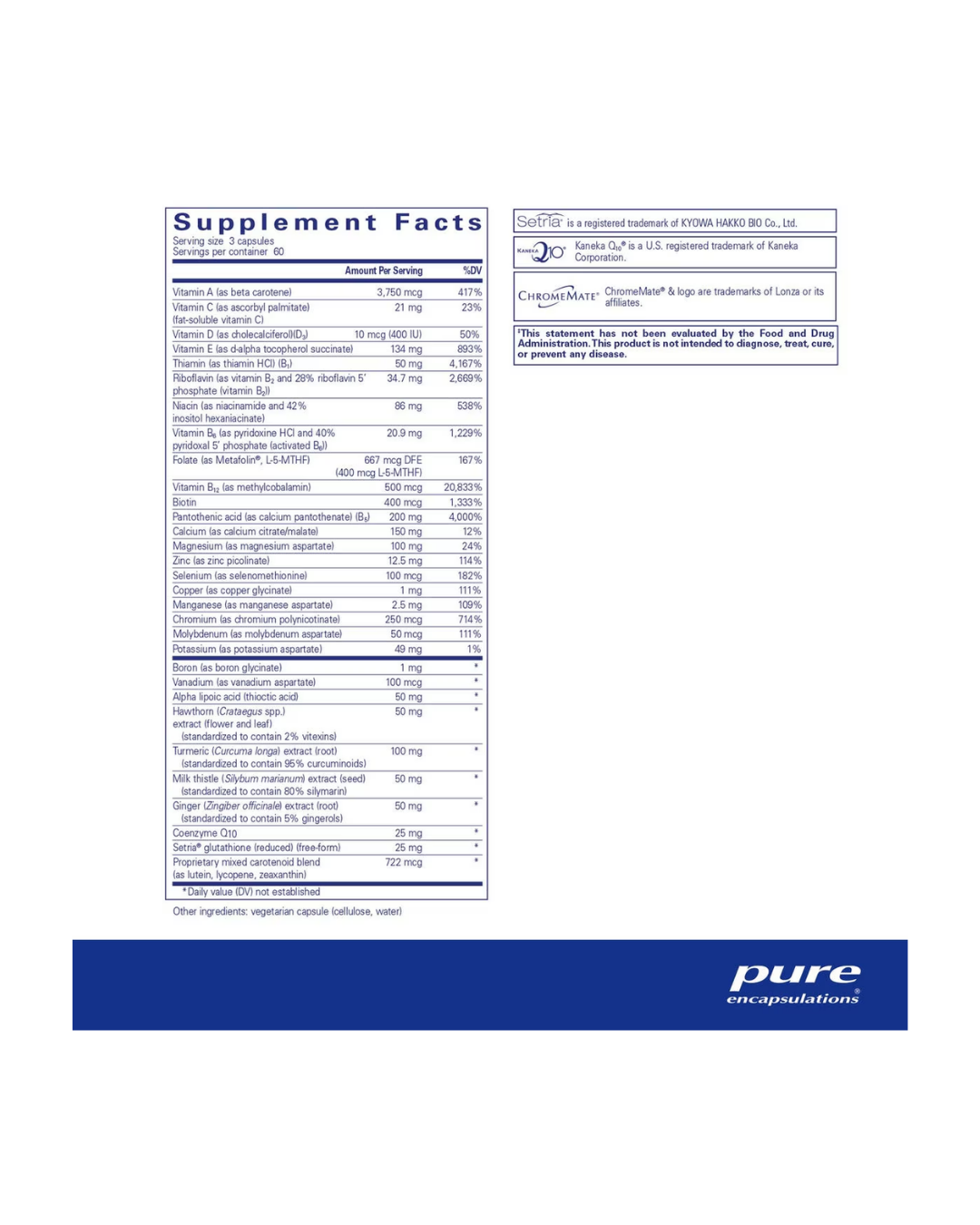 Pure Encapsulations UltraNutrient®
