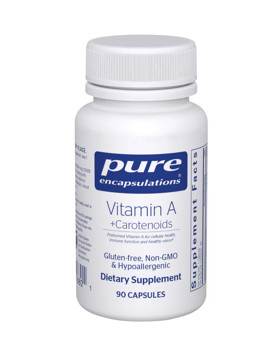 Pure Encapsulations Vitamin A + Carotenoids 90's