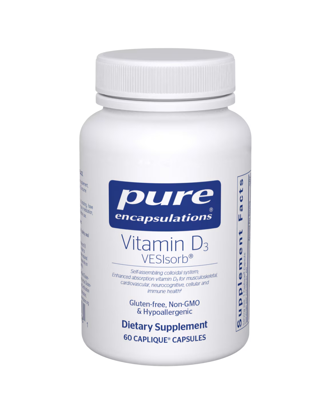 Pure Encapsulations Vitamin D3 VESIsorb® 60's