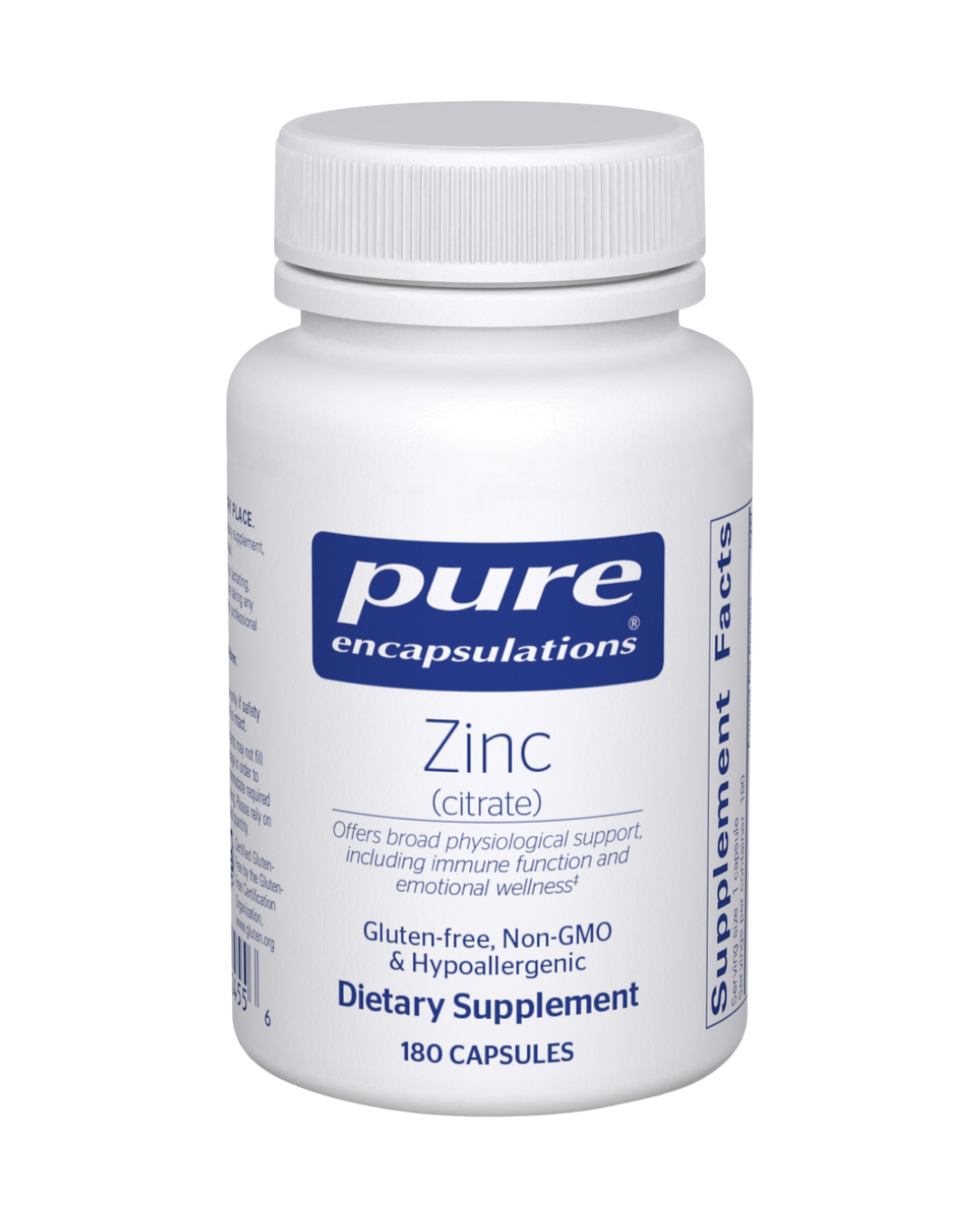 Pure Encapsulations Zinc (citrate)