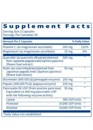 SFI HEALTH Quercetin-Bromelain Forté™