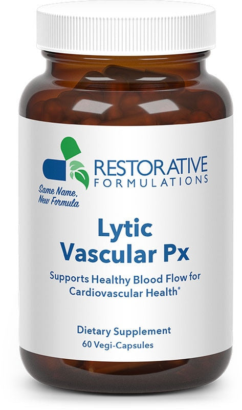 Restorative Formulations - Lytic Vascular Px - 60 Caps