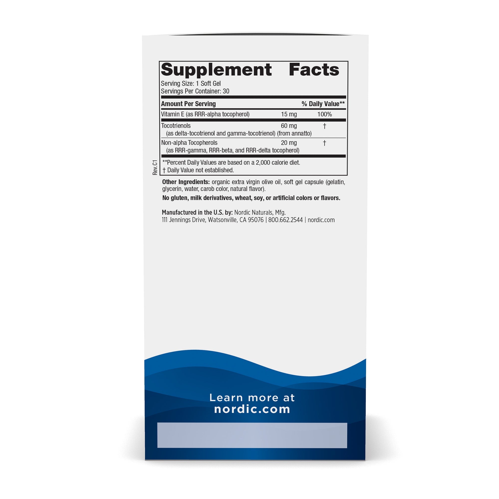 NORDIC NATURALS Vitamin E Complex