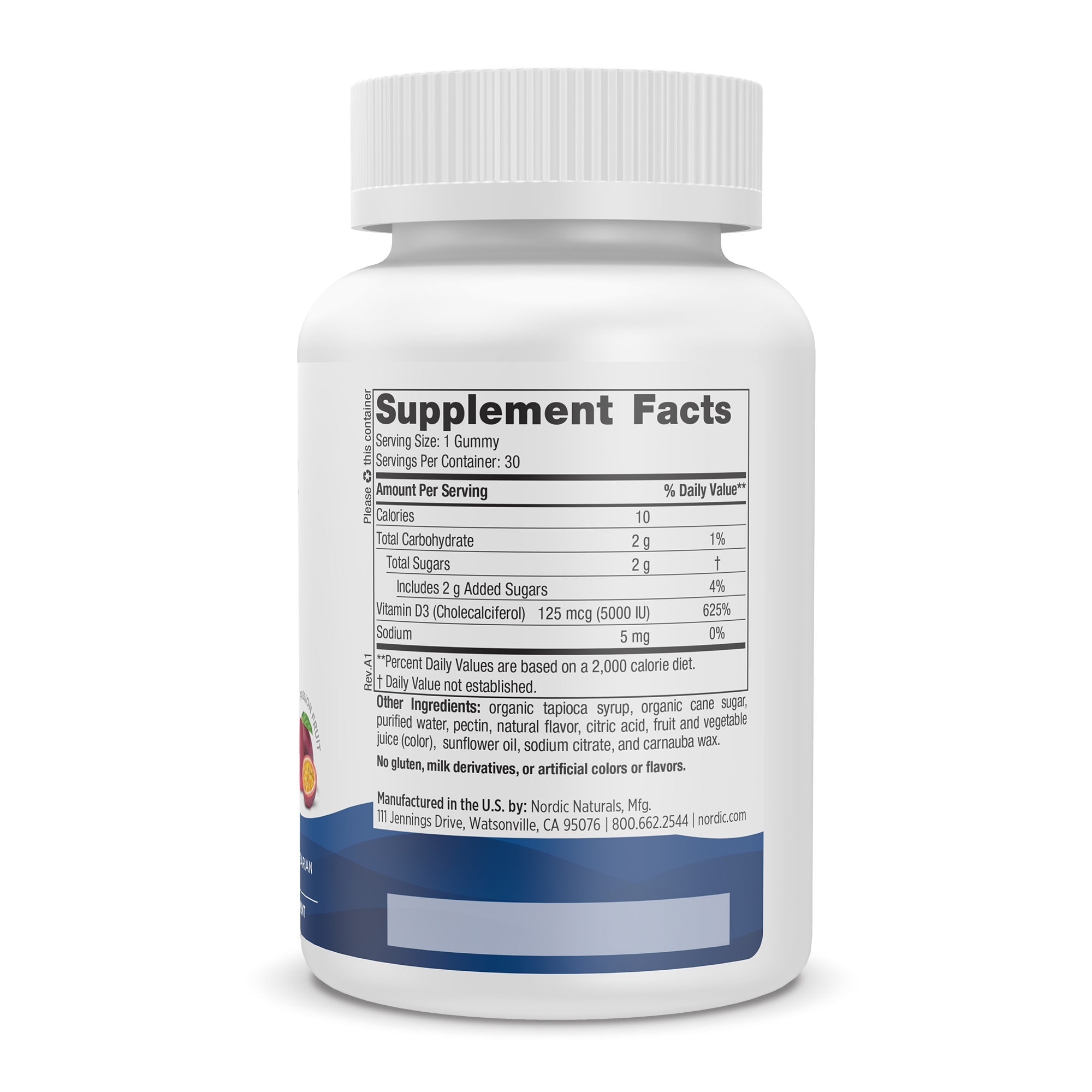 NORDIC NATURALS Vitamin D3 5000 Gummies