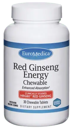 EuroMedica Red Ginseng Energy Chewable