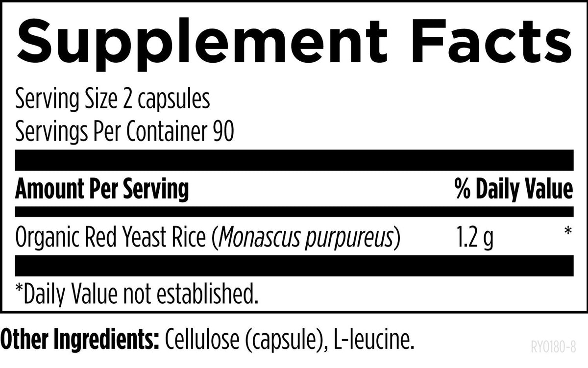Designs for health Red Yeast Rice
