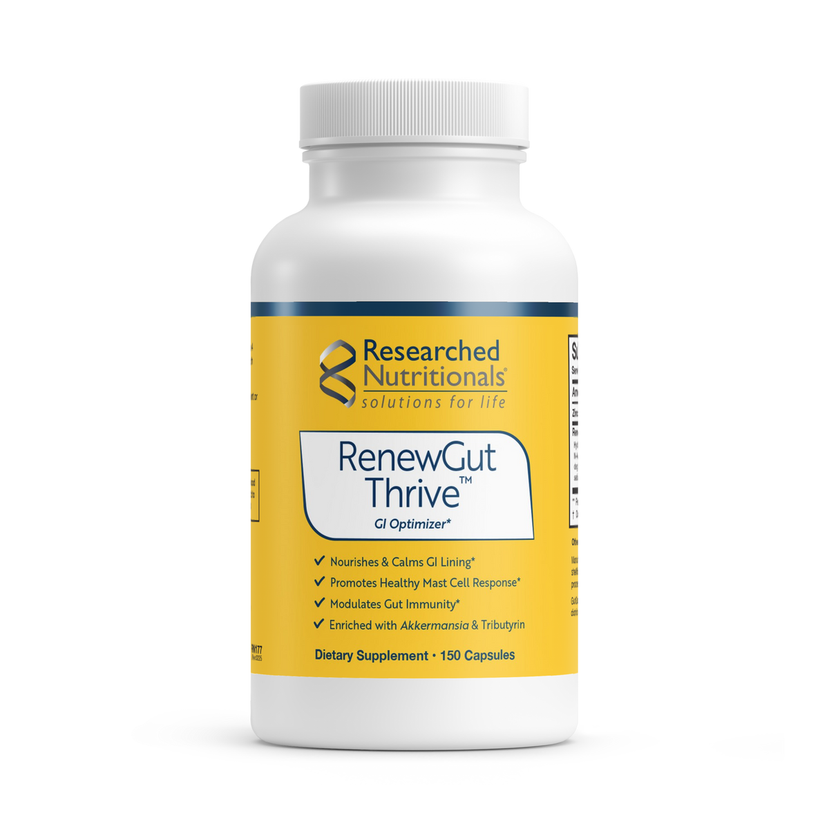 Researched Nutritionals RenewGut Thrive™