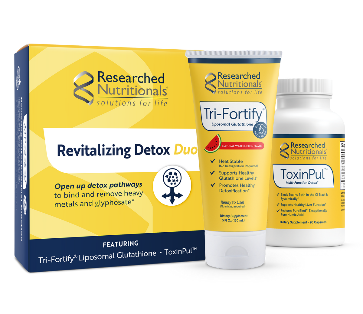 Researched Nutritionals Revitalizing Detox Duo™