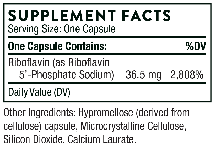 THORNE Riboflavin 5'-Phosphate