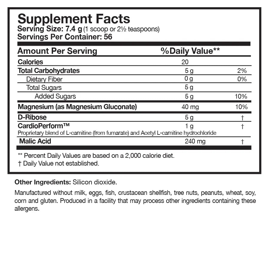 Researched Nutritionals RibosCardio™