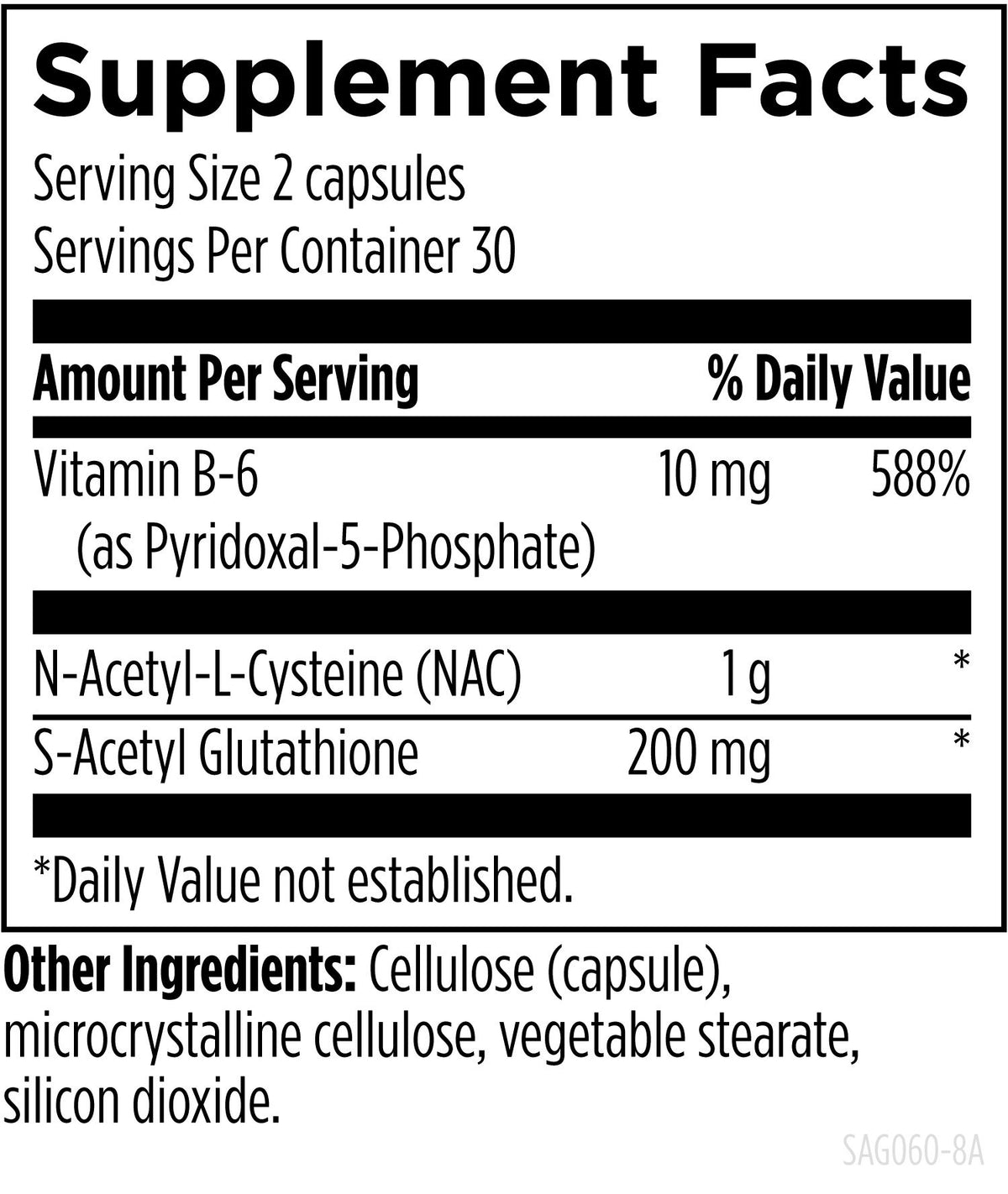 Designs for health S-Acetyl Glutathione Synergy