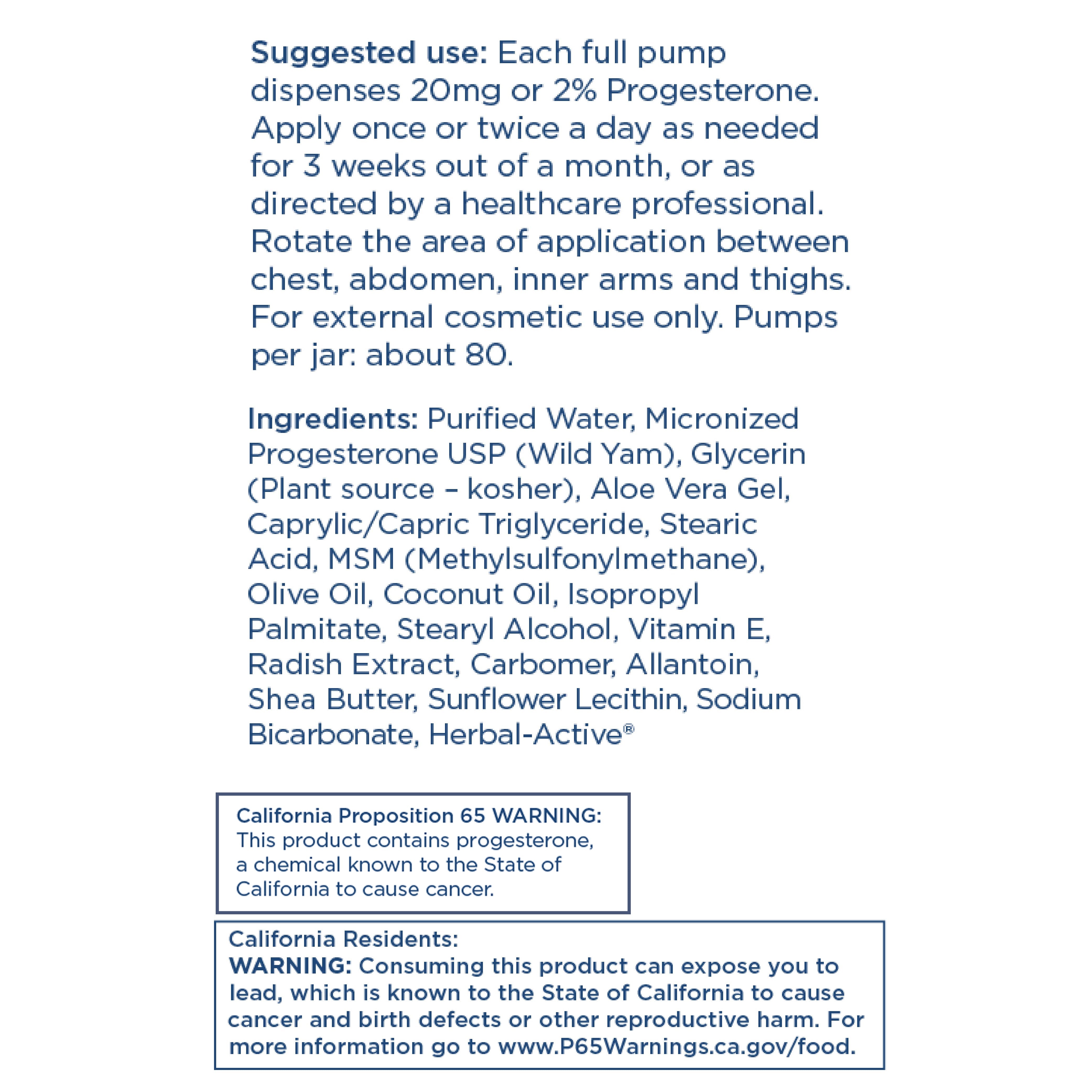 Metabolic Maintenance® - 100 Progeste Cream