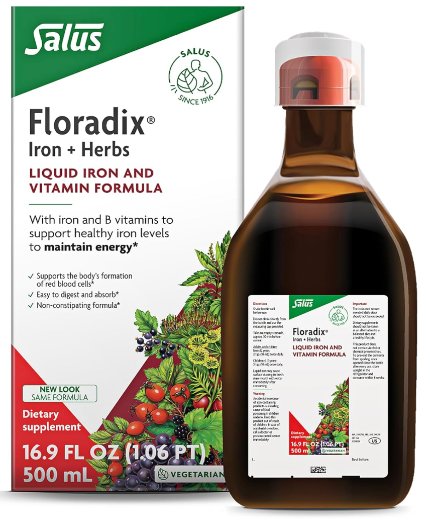 Gaia Herbs Floradix Iron & Herbs - 16.9 fl oz