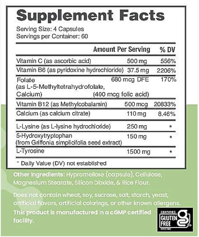 CHK NUTRITION  NeuroReplete 240 Capsules