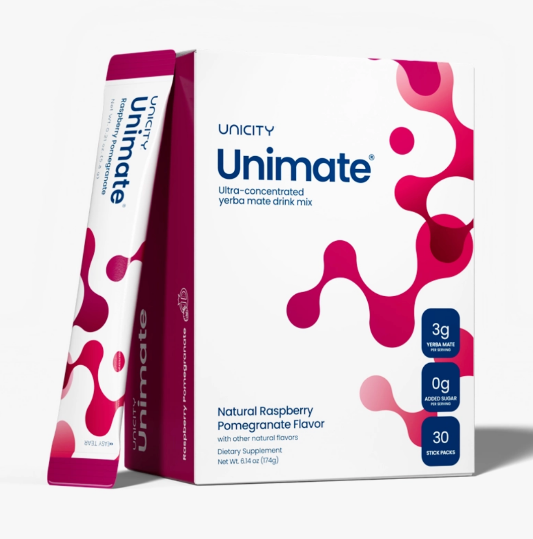 Unicity Unimate Yerba Mate Drink Mix | Hasan Mirza, MD Unicity Unimate Yerba Mate Drink Mix | Hasan Mirza, MD