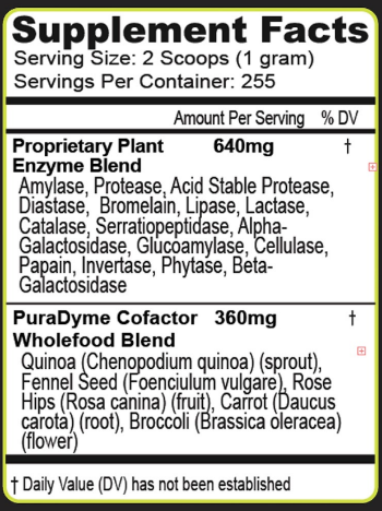 PURADYME LiyfZyme Super Digestive Enzymes