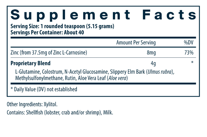 Vital Nutrients GI Repair Powder