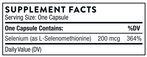 THORNE Selenium 200 mcg