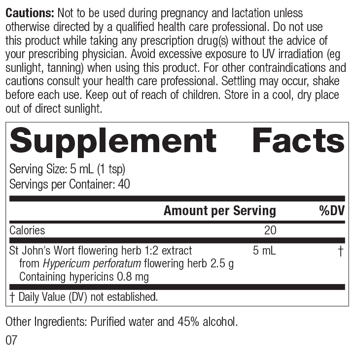 MediHerb - St John's Wort 1:2