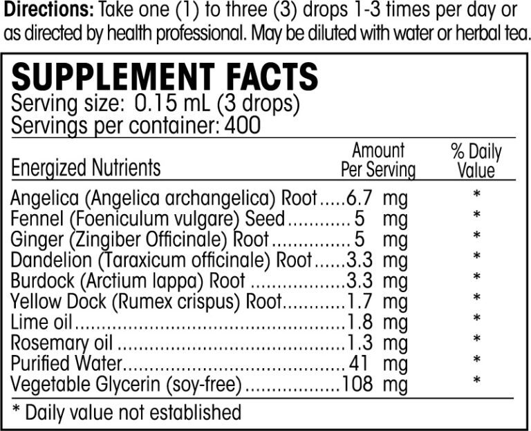 PERQUE DigestivAlde/Herbal Bitters