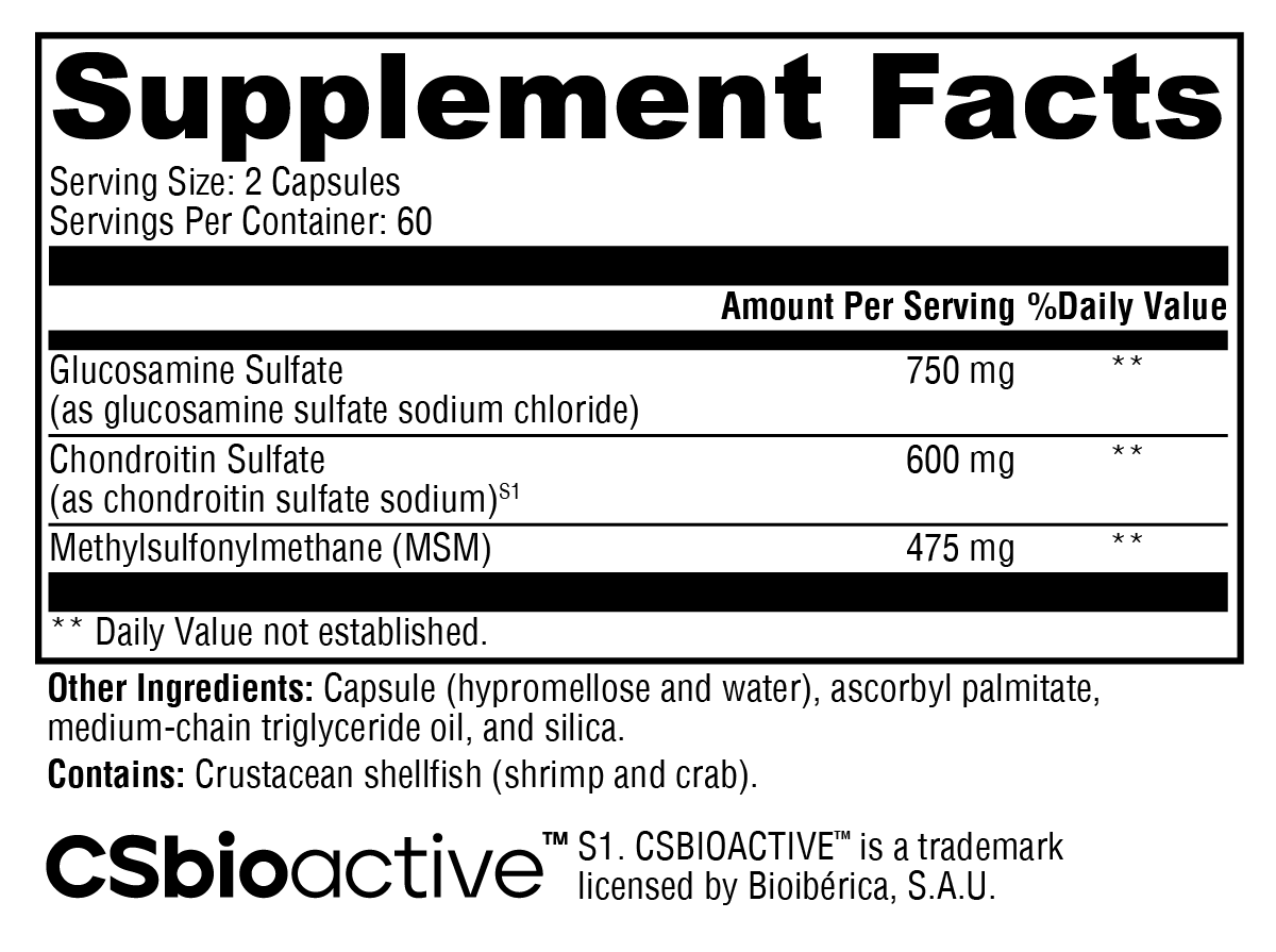 XYMOGEN SynovX® Recovery 120 Capsules