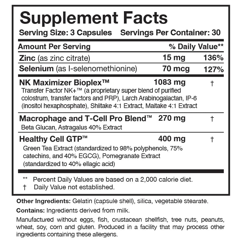 Researched Nutritionals Transfer Factor Multi-Immune™