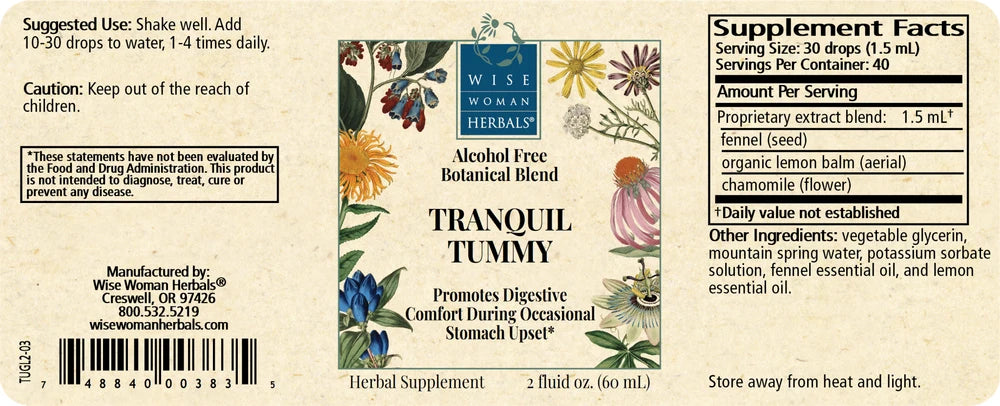 Tranquil Tummy (formerly Tummy Glycerite)