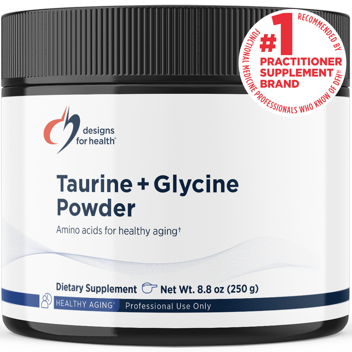 Designs for health Taurine + Glycine Powder