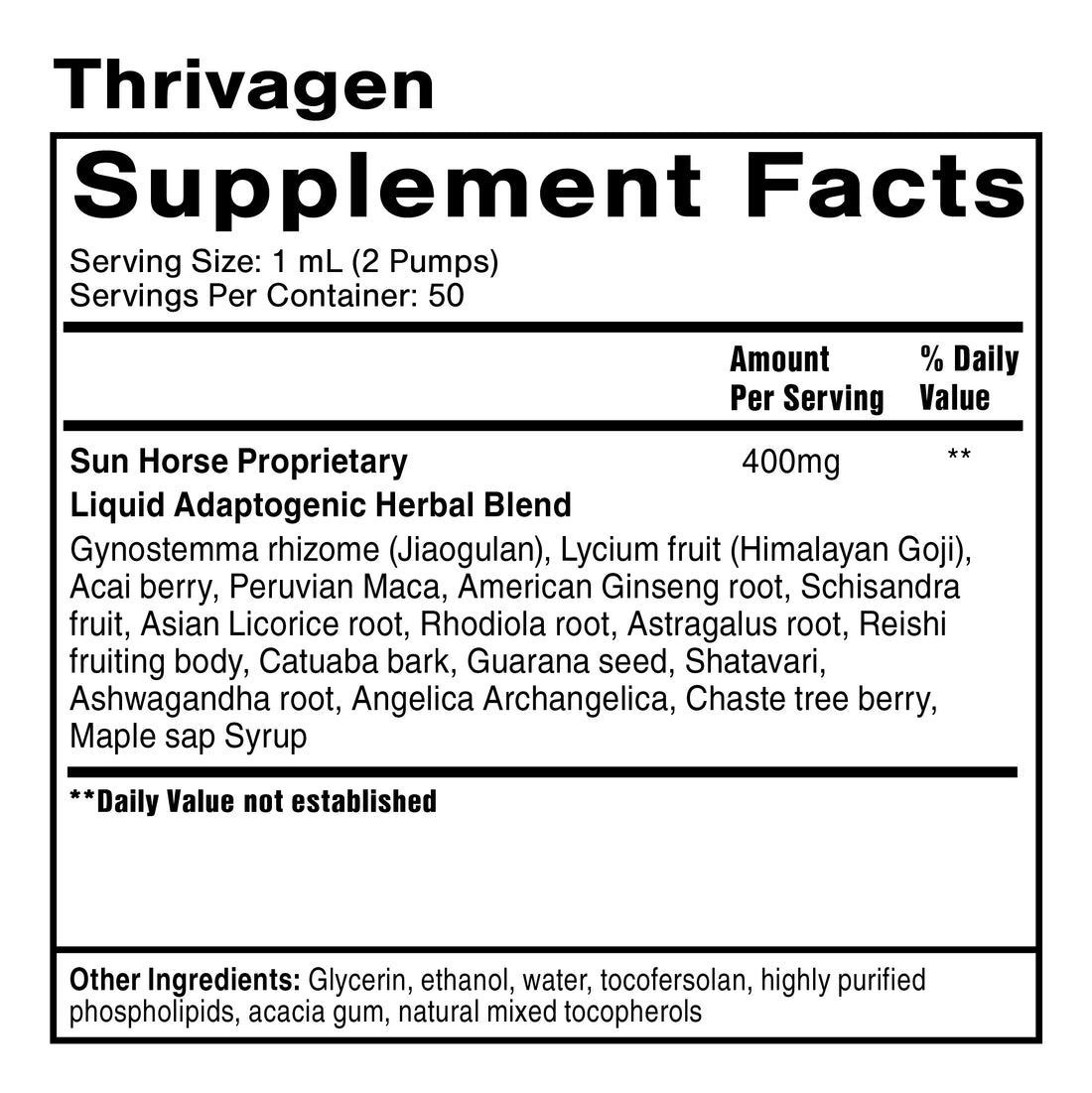 QUICKSILVER Thrivagen 1.7 fl oz